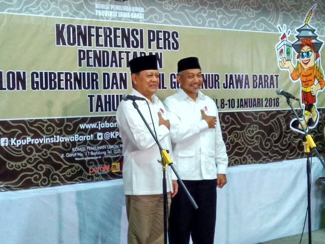 sudrajat dan ahmad syaikhu