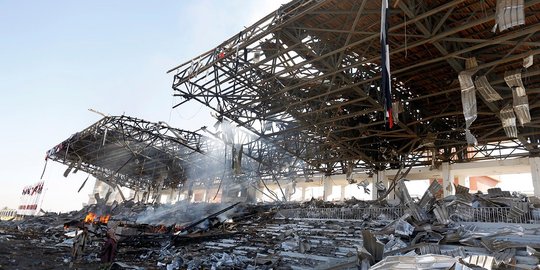 Jet tempur Koalisi Saudi lagi-lagi serang pasar di Yaman