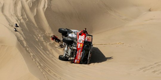 Insiden kecelakaan warnai ajang Rally Dakar 2018