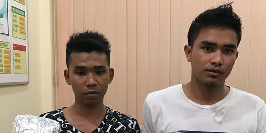 Bawa sabu 2 kg dari Malaysia, Iwan dibekuk di pelabuhan Pelindo di Dumai