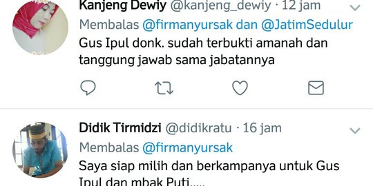 Survei netizen: Gus Ipul figur paling keren jadi gubernur Jatim