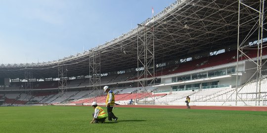 Menengok teknologi canggih di wajah baru Stadion GBK