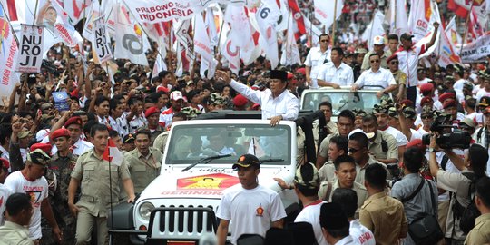 Mengukur soliditas koalisi Prabowo hadapi 2019