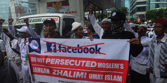 Penjelasan polisi tak ada orang di Facebook Indonesia saat didemo