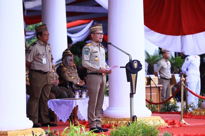 upacara hari keselamatan dan kesehatan kerja nasional