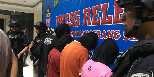 Gerombolan ABG dicokok usai gagal rampok sopir taksi di Tangsel