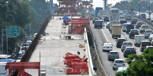 Besok, Flyover Pancoran sudah bisa dilalui kendaraan