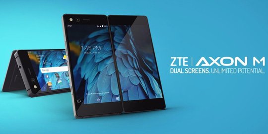Merasa tersaingi Samsung, ZTE bakal luncurkan smartphone lipat (lagi)