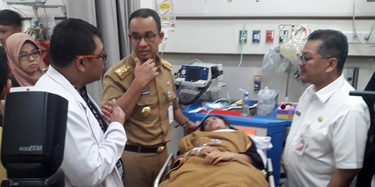 Anies sebut Pemprov siap bantu biayai pengobatan korban selasar BEI roboh