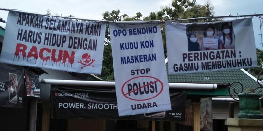 Warga Sukoharjo protes limbah pabrik tekstil berbau busuk bak tinja