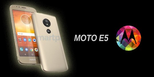 Rilisnya masih misteri, wujud Motorola Moto E5 sudah bocor duluan