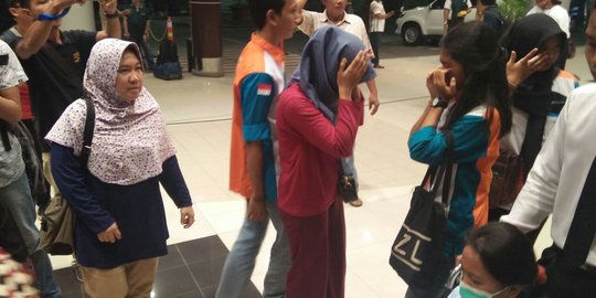 40 Mahasiswa UBD tiba di Palembang, 1 korban pakai kursi roda