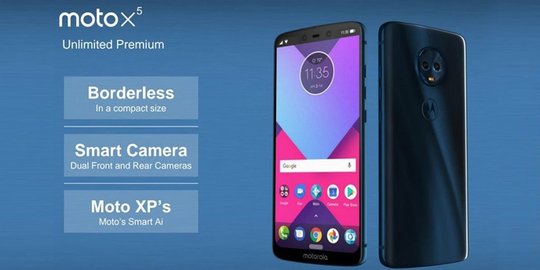 Bocoran wujud Moto X5, punya kamera ganda depan belakang dan adopsi fitur iPhone X