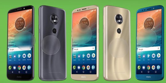 Kini giliran Motorola G6, G6 Plus, dan G6 Play yang kecolongan wujudnya