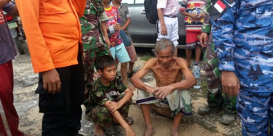 Dikira menghilang, kakek di Tarakan rupanya tertidur pulas di pepohonan