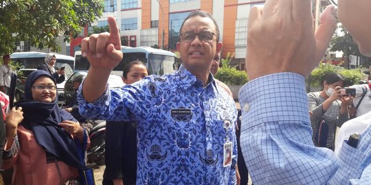 Bersurat ke Sofyan Djalil soal HGB, Anies enggan bocorkan poin pembahasan