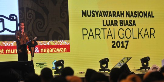 Istimewanya Golkar kini di mata Jokowi