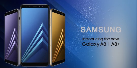 Samsung rilis Galaxy A8 dan A8 Plus dibekali kamera ganda