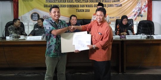 Tim pemenangan Gus Ipul-Puti segera serahkan kekurangan berkas ke KPU