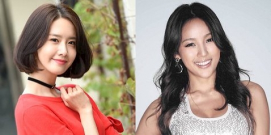 FOTO Yoona SNSD nyetir mobil Lee Hyori nyanyi di 