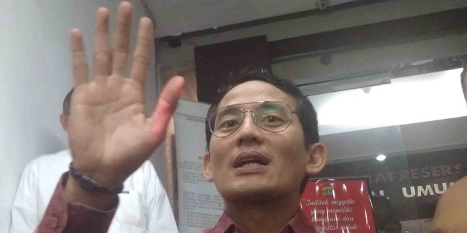 Hampir 4 jam diperiksa, Sandiaga yakin tak terlibat penggelapan tanah