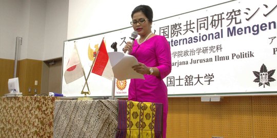 Puti ungkap kejayaan Indonesia masa lalu di Negeri Sakura