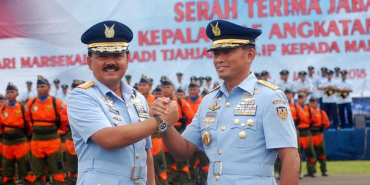 Panglima TNI pimpin sertijab Kasau Marsekal Yuyu Sutisna