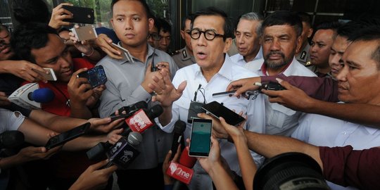 Konflik Hanura, Menkum HAM sudah bertemu dengan OSO dan Wiranto