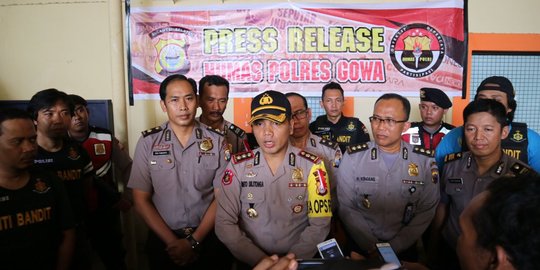 Polres Gowa tembak mati otak pelaku begal dan spesialis curanmor