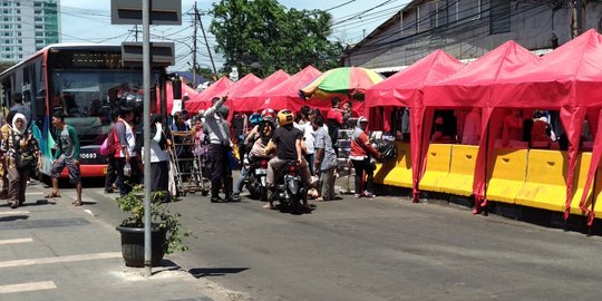 Hasil kajian Ditlantas Polda Metro, DKI diminta buka kembali Jl Jatibaru Tanah Abang