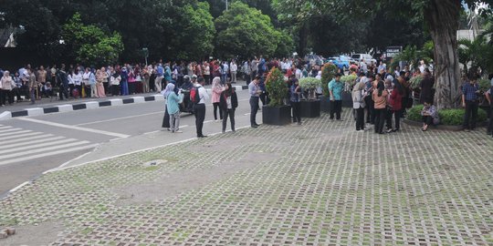 Pasien anak RSUD Banyumas lari ketakutan usai merasakan guncangan gempa Banten