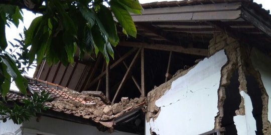 334 Rumah di 12 kecamatan rusak akibat gempa