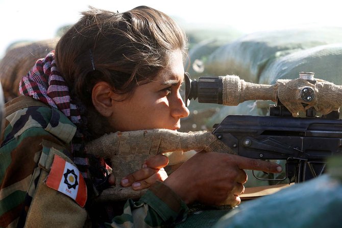 pejuang wanita kurdi