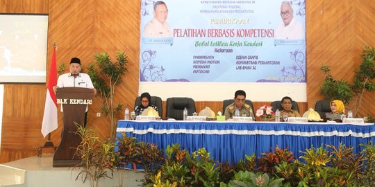 Kemnaker gelar pelatihan berbasis kompetensi di Kendari