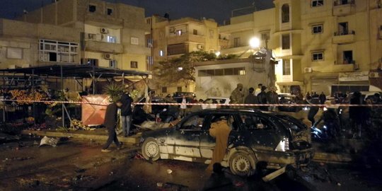 Bom mobil kembar tewaskan 33 orang di Libya