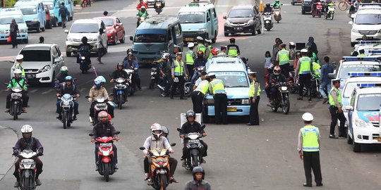 Polisi: Hadapi saja kalau ditilang, kalau kabur kena pidana baru