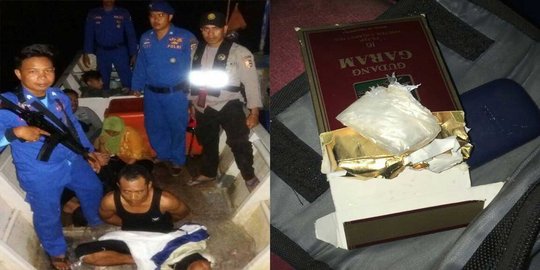 Angkut TKI ilegal dan bawa sabu, kapten kapal asal Malaysia ditangkap