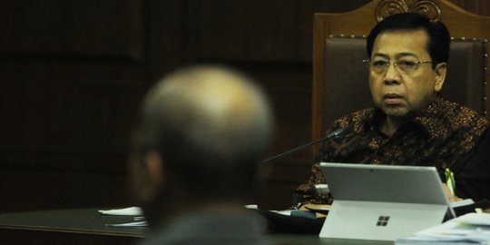 Setnov bantah terlibat kasus suap pengadaan satelit di Bakamla