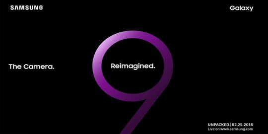 Samsung sebar undangan untuk perilisan Galaxy S9 dan S9+