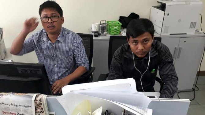 wa lone kiri dan kyaw soe oo