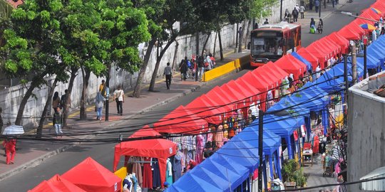 Macet kian parah, Dirlantas minta Anies segera buka Jl Jati Baru Tanah Abang