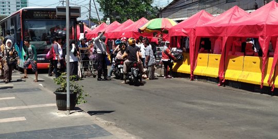 Enam rekomendasi Ditlantas buat Anies-Sandi terkait penataan PKL Tanah Abang