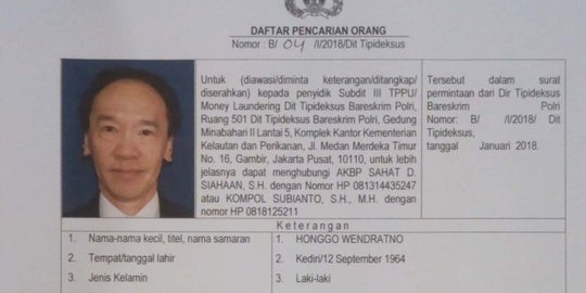 Eks Dirut TPPI Honggo Wendratno jadi DPO tersangka korupsi penjualan kondensat