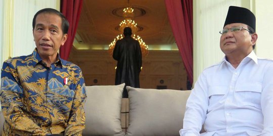 LSI: Jokowi & Prabowo kandidat capres terkuat, cocok didampingi cawapres muslim