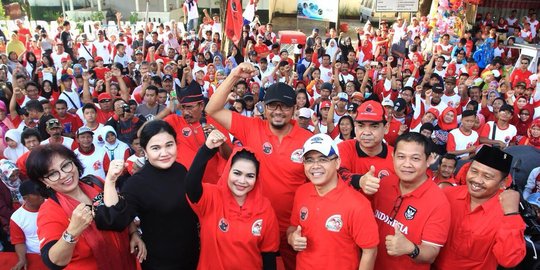 Usai jalan sehat, Puti Soekarno ikuti sekolah calon Kepala Daerah PDIP