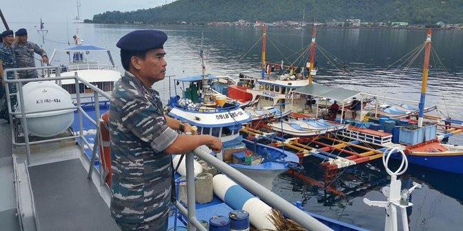 Kapal bermuatan bawang merah ilegal ditangkap di Aceh 