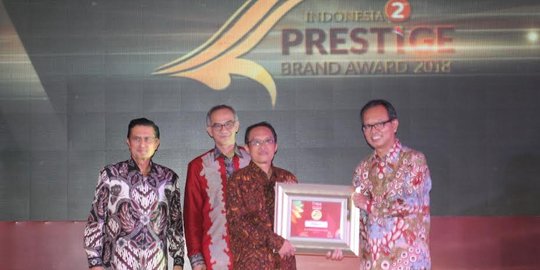 Awal 2018, BRI Life sabet tiga penghargaan di ajang Prestige Brand Award 2018
