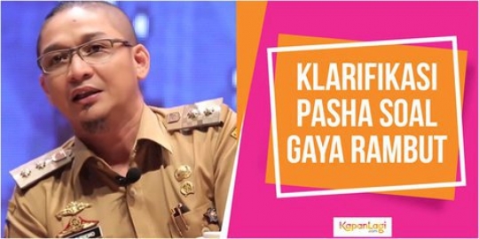 Pasha Ungu Beri Klarifikasi Soal Gaya Rambutnya yang Dipermasalahkan