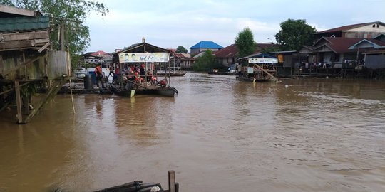 Selamatkan ABG tercebur ke sungai, Arbain hilang terseret arus