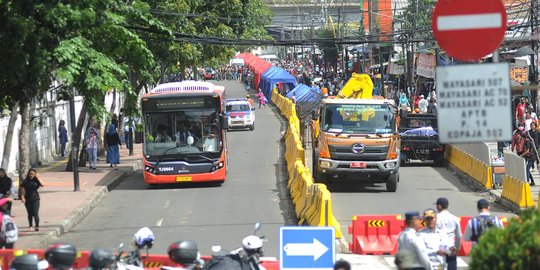 Terdampak demo supir angkot, Tanah Abang Explorer dihentikan sementara